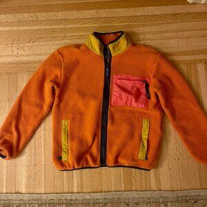 Patagonia kids zip-up synchilla fleece - Large